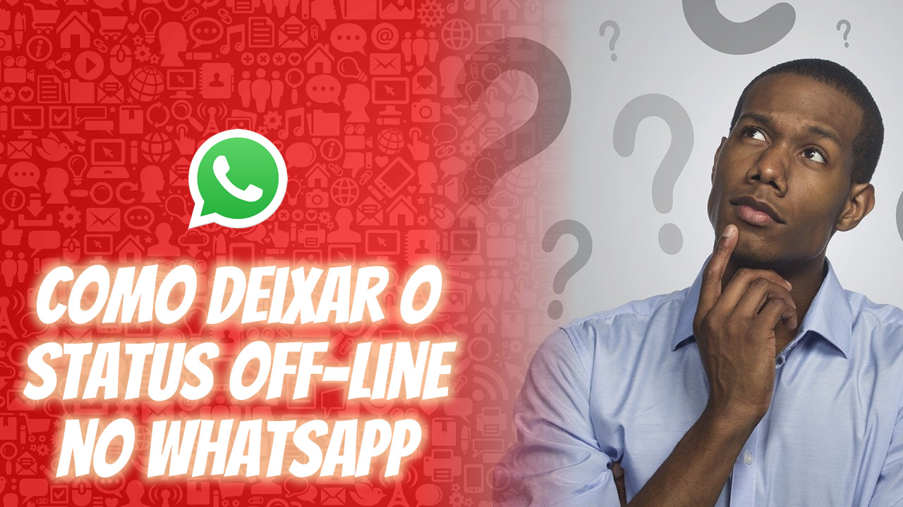 Como deixar seu status offline no WhatsApp Canal Tec Andrade